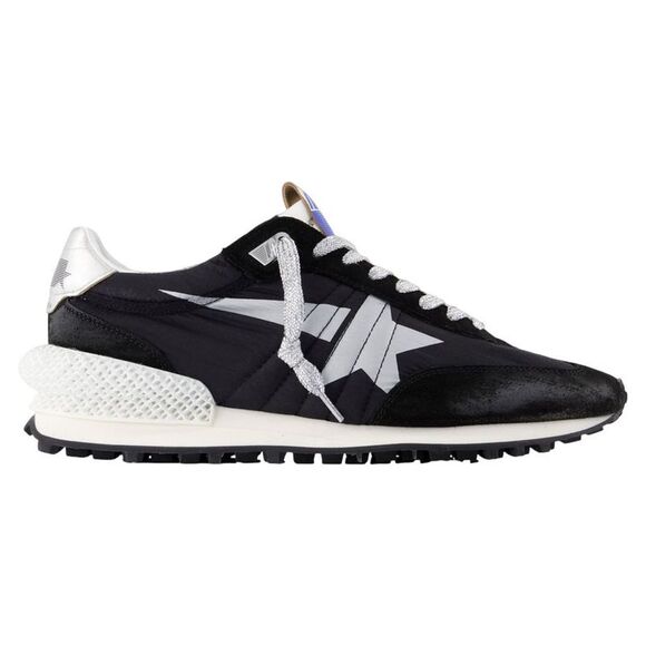 Running Marathon Sneakers - Golden Goose Deluxe Brand - Leather - Black - Picture 1 of 2